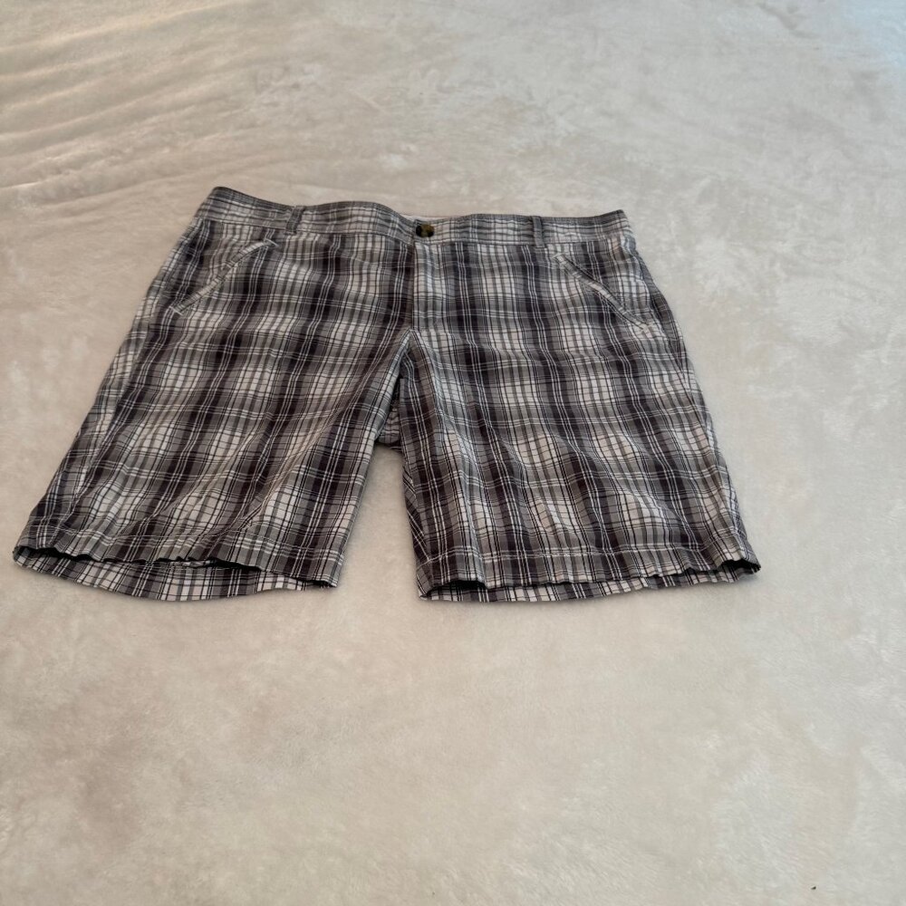 Dockers Plaid Cotton Shorts Size 16P